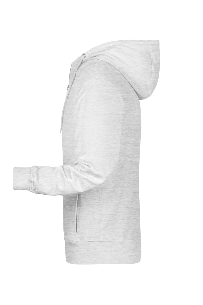 Laden Sie das Bild in Galerie -Viewer, Sweat-Jacke mit Kapuze und Reißverschluss - 8026
