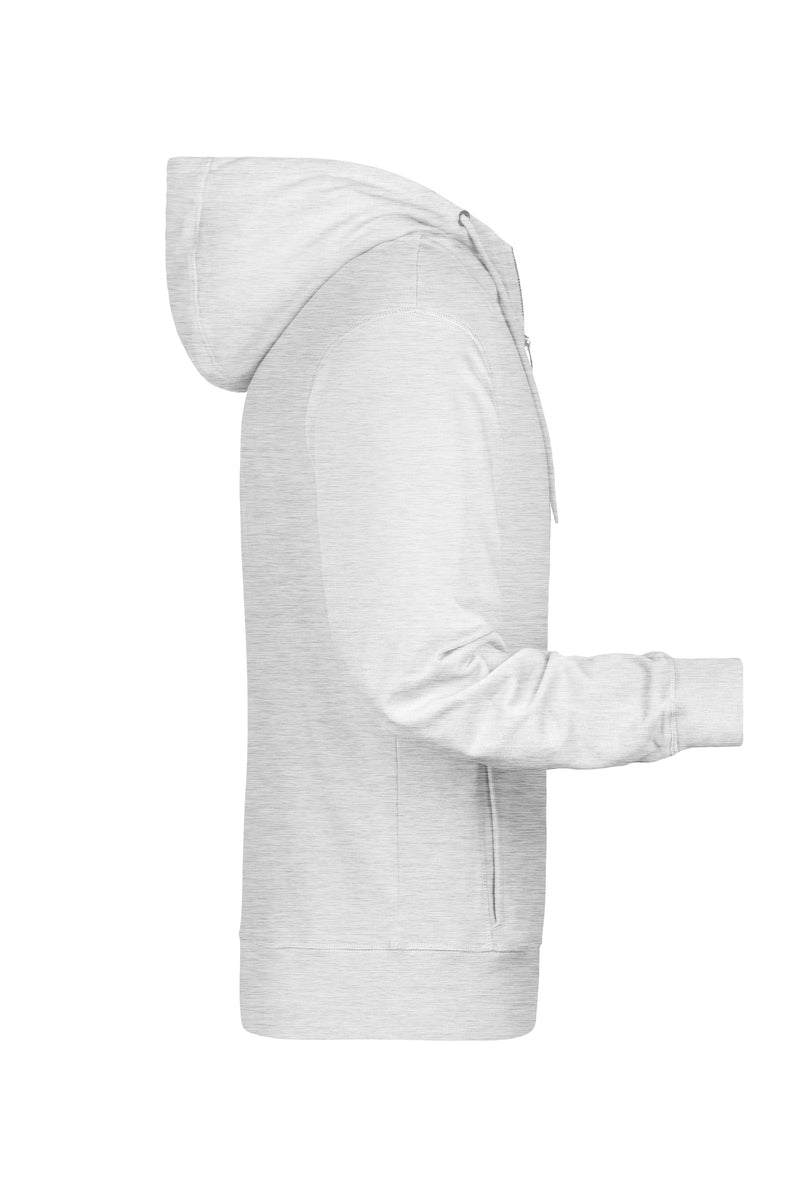 Laden Sie das Bild in Galerie -Viewer, Sweat-Jacke mit Kapuze und Reißverschluss - 8026
