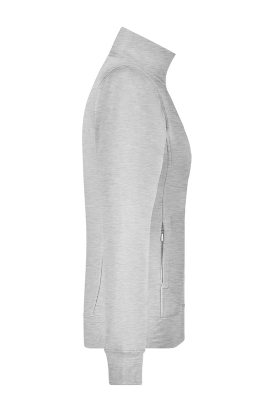 Sweat-Jacke aus formbeständiger Sweat-Qualität - JN052