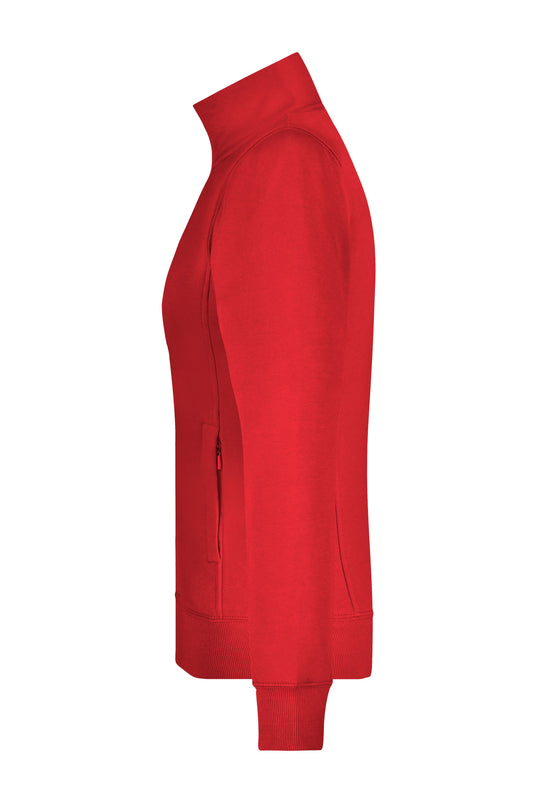 Sweat-Jacke aus formbeständiger Sweat-Qualität - JN052