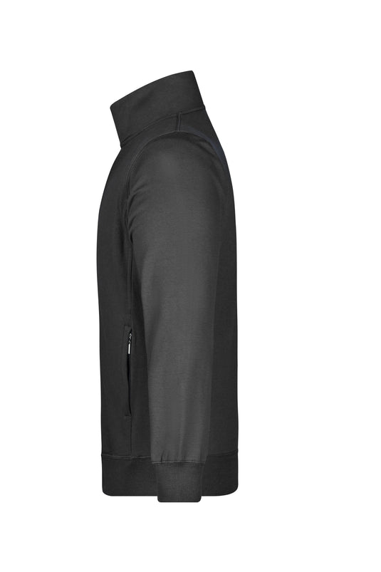 Sweat-Jacke aus formbeständiger Sweat-Qualität - JN046