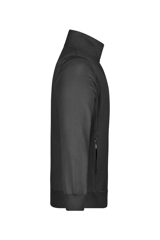 Sweat-Jacke aus formbeständiger Sweat-Qualität - JN046