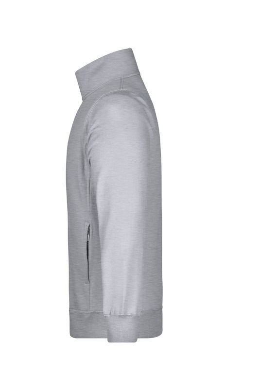 Sweat-Jacke aus formbeständiger Sweat-Qualität - JN046
