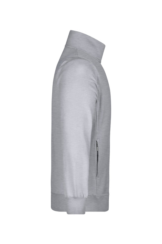 Sweat-Jacke aus formbeständiger Sweat-Qualität - JN046