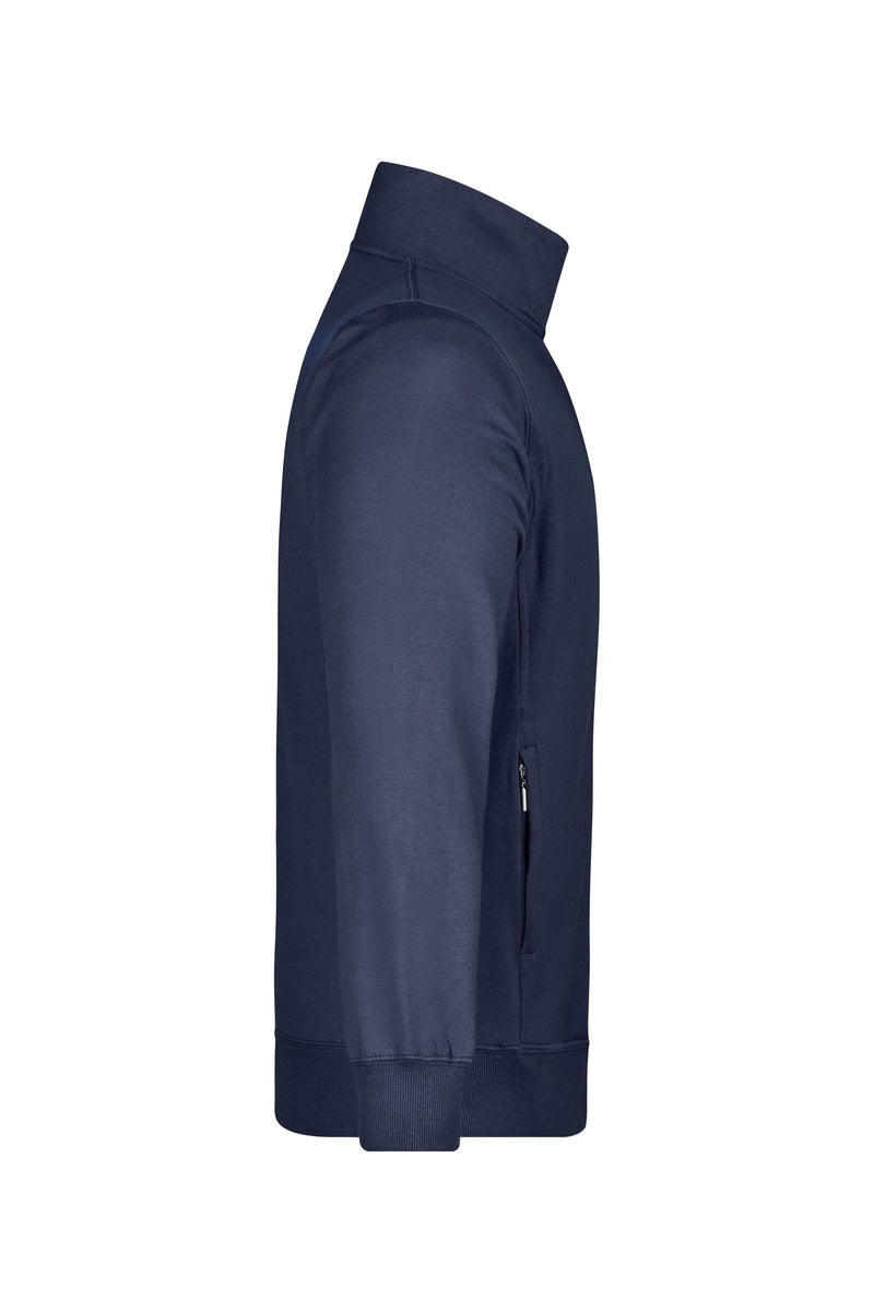 Laden Sie das Bild in Galerie -Viewer, Sweat-Jacke aus formbeständiger Sweat-Qualität - JN046
