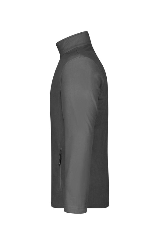 Klassische Fleece-Jacke mit Stehkragen - Herren - JN766