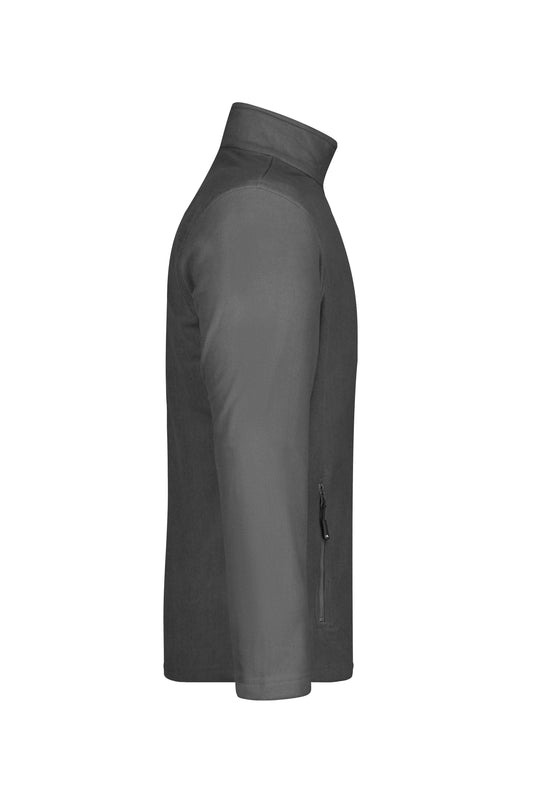 Klassische Fleece-Jacke mit Stehkragen - Herren - JN766
