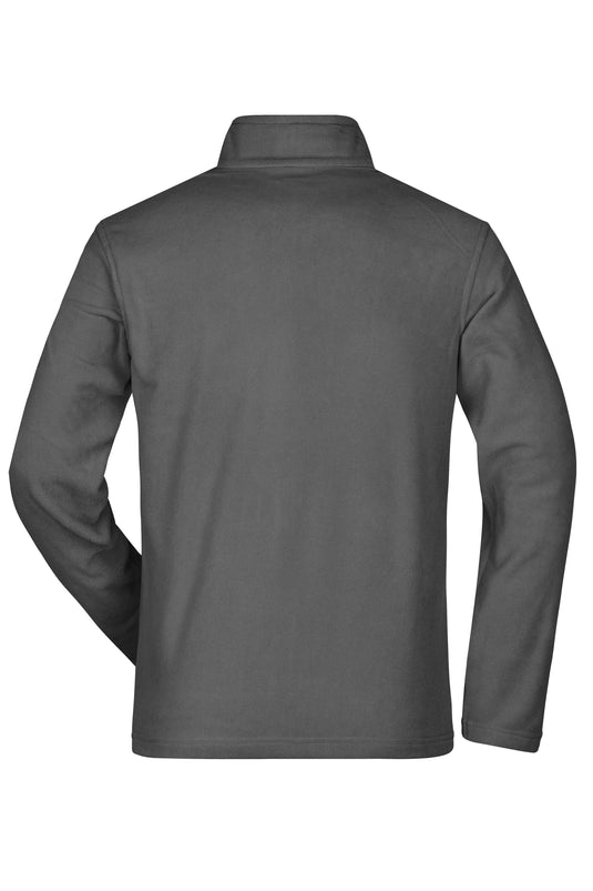 Klassische Fleece-Jacke mit Stehkragen - Herren - JN766