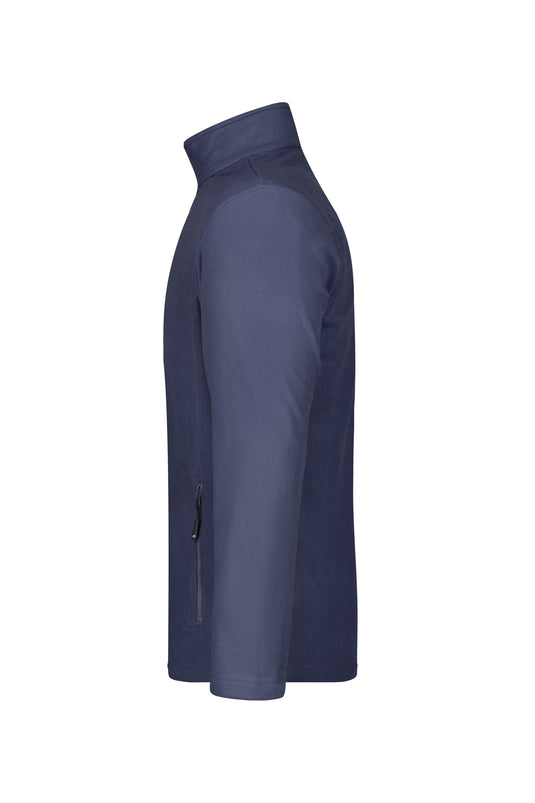 Klassische Fleece-Jacke mit Stehkragen - Herren - JN766