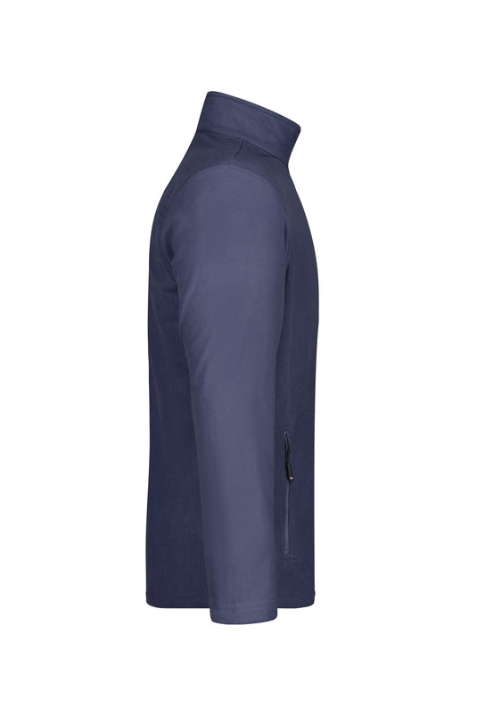 Klassische Fleece-Jacke mit Stehkragen - Herren - JN766