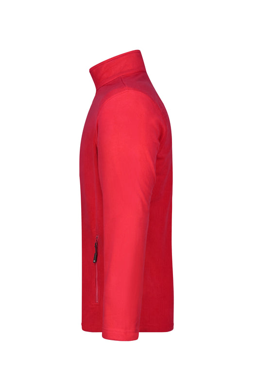 Klassische Fleece-Jacke mit Stehkragen - Herren - JN766