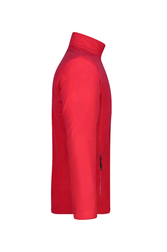 Klassische Fleece-Jacke mit Stehkragen - Herren - JN766