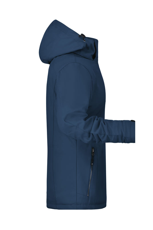 Elastische, gefütterte Softshelljacke Damen - JN1053