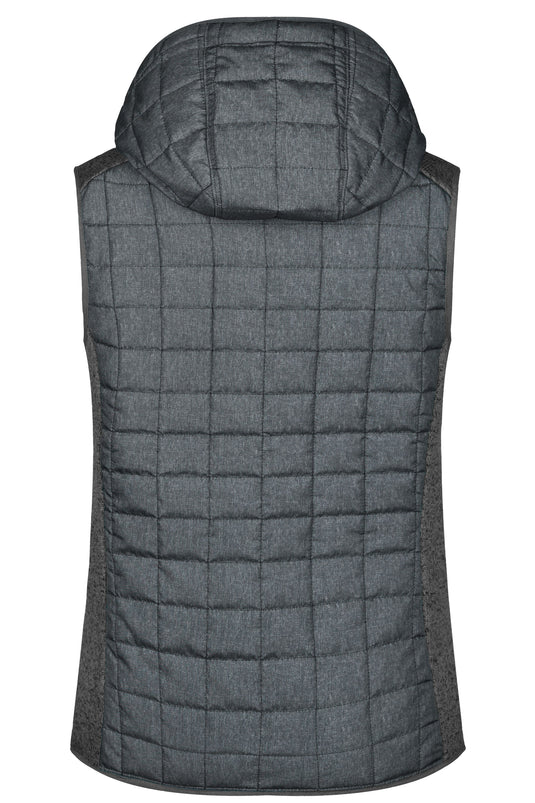 Weste im stylischen Materialmix - JN767