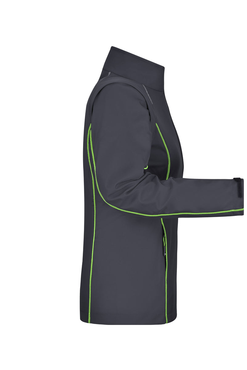 Laden Sie das Bild in Galerie -Viewer, Damen 2 in 1 Jacke mit abzippbaren Ärmeln - JN1121
