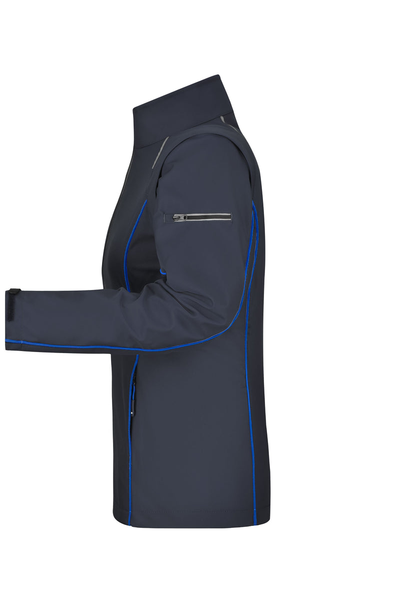 Laden Sie das Bild in Galerie -Viewer, Damen 2 in 1 Jacke mit abzippbaren Ärmeln - JN1121
