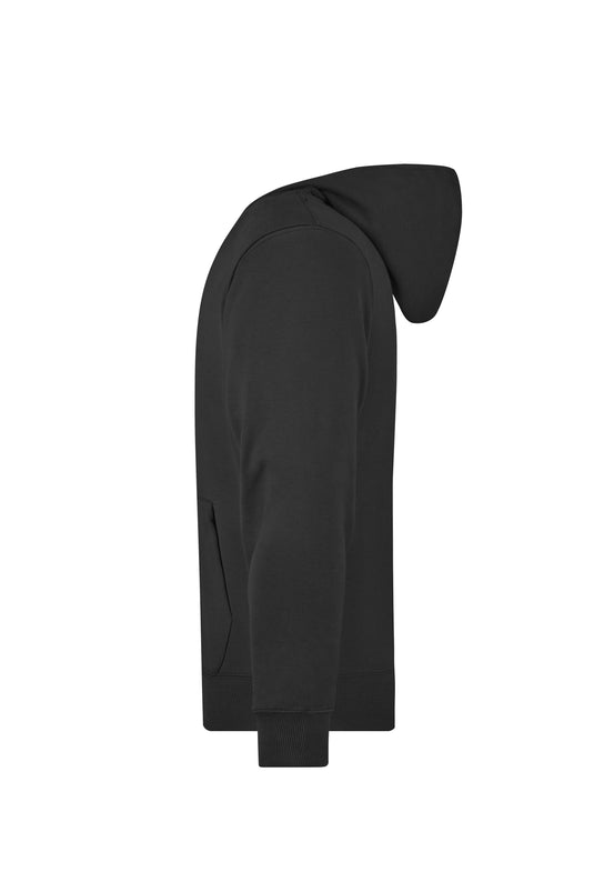 Kapuzen-Jacke aus formbeständiger Sweat-Qualität - Herren - JN042