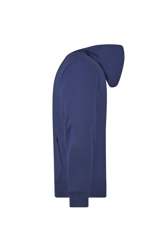 Kapuzen-Jacke aus formbeständiger Sweat-Qualität - Herren - JN042