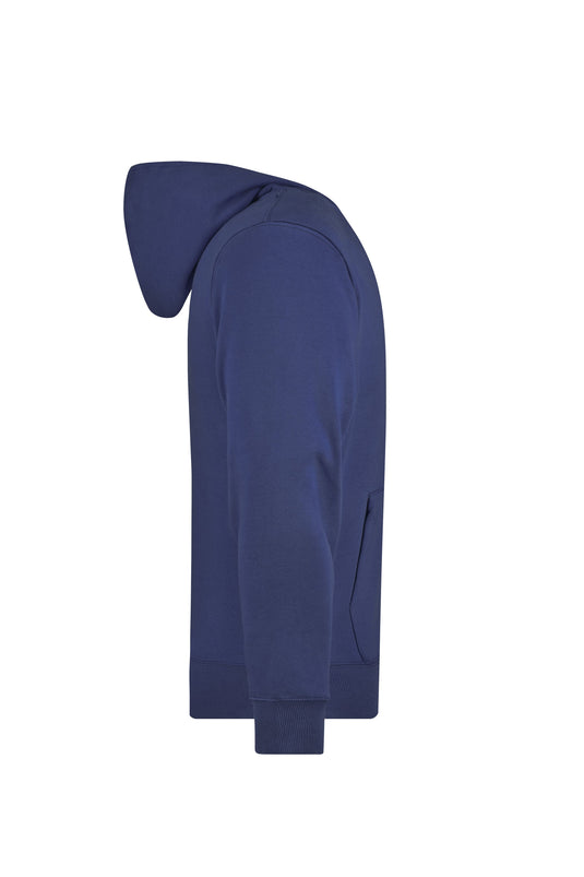 Kapuzen-Jacke aus formbeständiger Sweat-Qualität - Herren - JN042