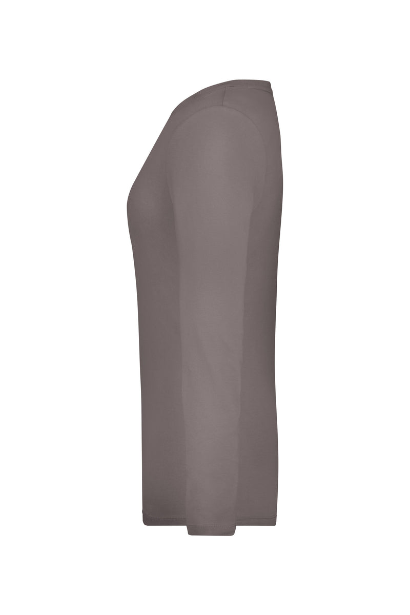 Laden Sie das Bild in Galerie -Viewer, Langarm Shirt aus weichem Elastic-Single-Jersey - JN927
