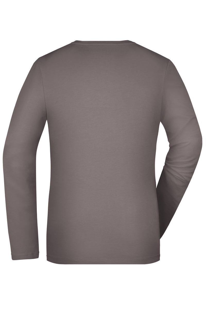 Laden Sie das Bild in Galerie -Viewer, Langarm Shirt aus weichem Elastic-Single-Jersey - JN927
