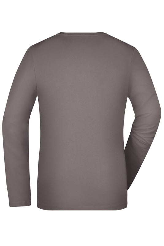 Langarm Shirt aus weichem Elastic-Single-Jersey - JN927