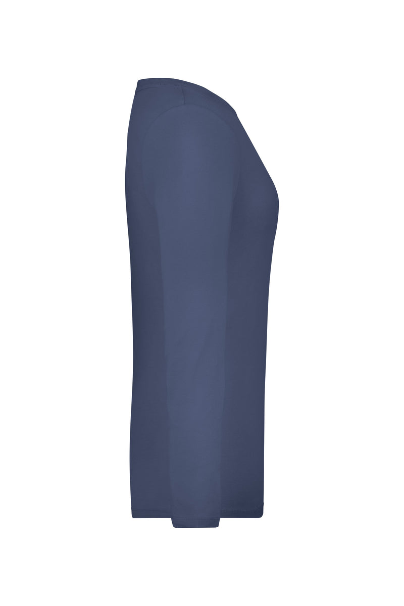Laden Sie das Bild in Galerie -Viewer, Langarm Shirt aus weichem Elastic-Single-Jersey - JN927
