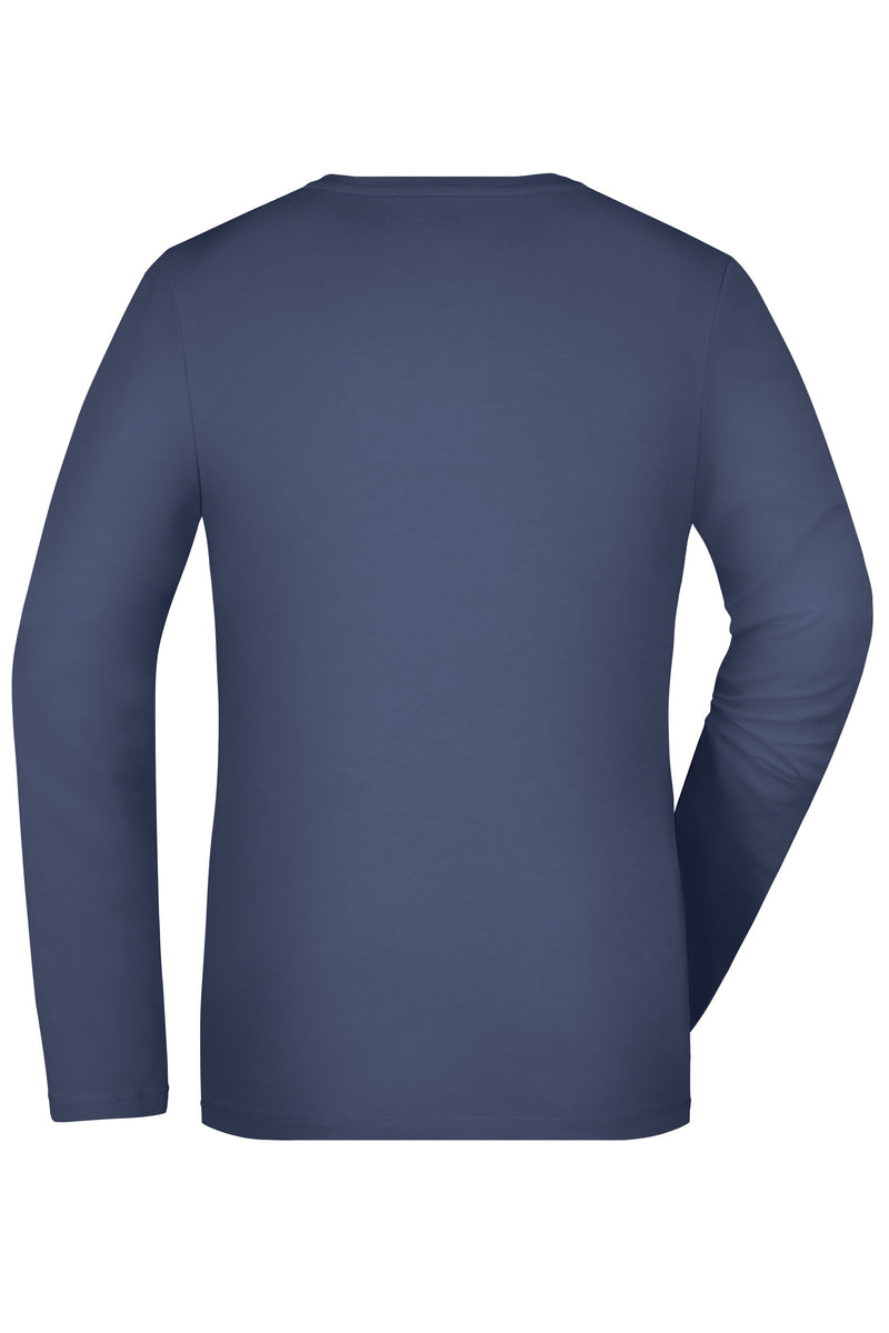Laden Sie das Bild in Galerie -Viewer, Langarm Shirt aus weichem Elastic-Single-Jersey - JN927
