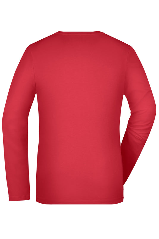 Langarm Shirt aus weichem Elastic-Single-Jersey - JN927