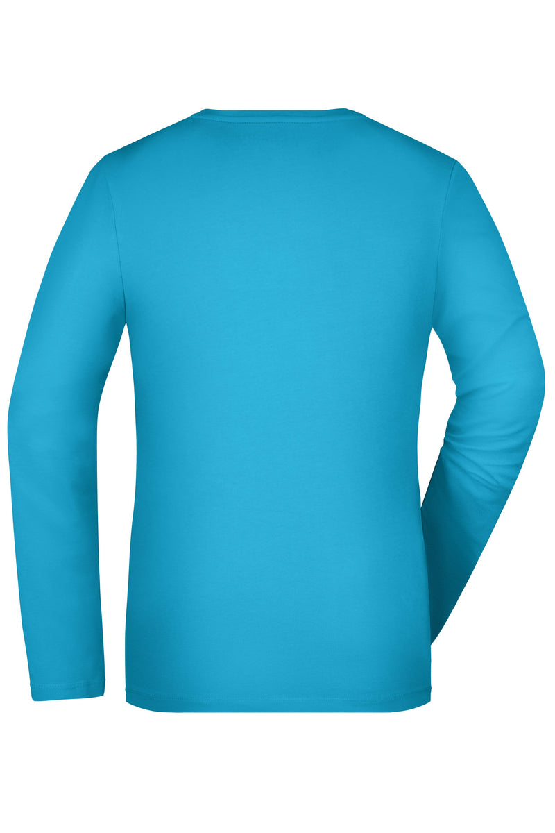Laden Sie das Bild in Galerie -Viewer, Langarm Shirt aus weichem Elastic-Single-Jersey - JN927
