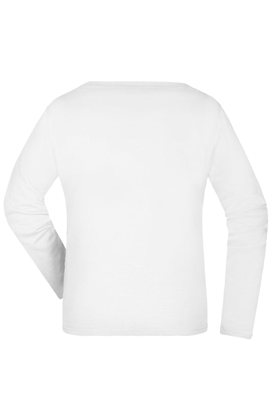 Damen Langarm T-Shirt aus Single-Jersey - JN903