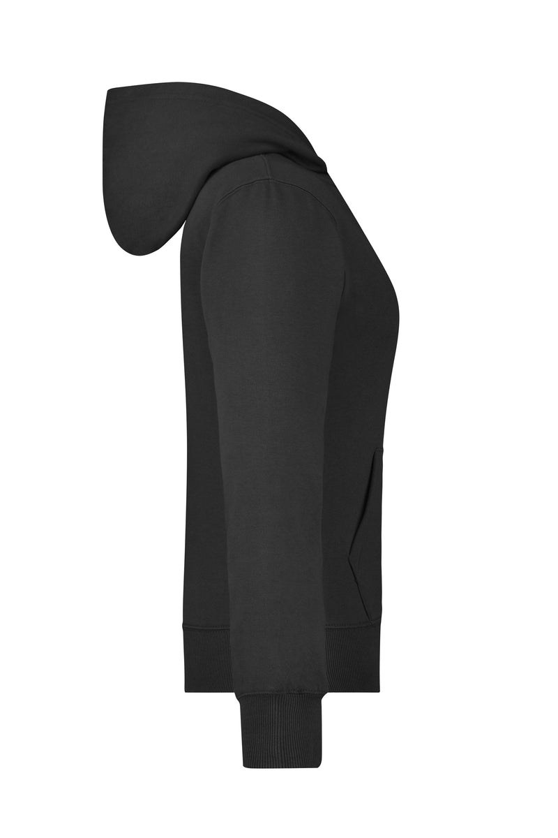 Laden Sie das Bild in Galerie -Viewer, Kapuzen-Jacke aus formbeständiger Sweat-Qualität - Damen - JN053
