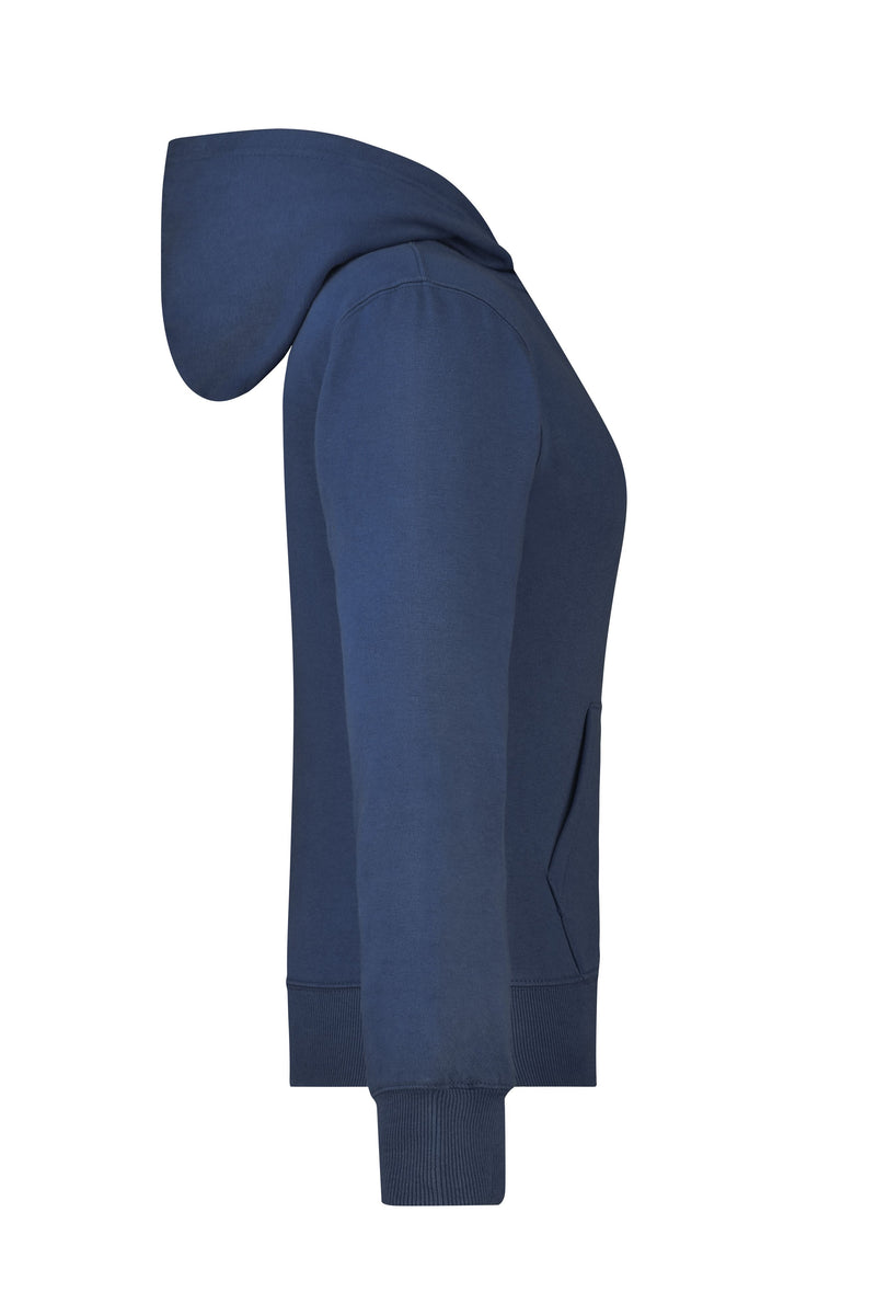 Laden Sie das Bild in Galerie -Viewer, Kapuzen-Jacke aus formbeständiger Sweat-Qualität - Damen - JN053
