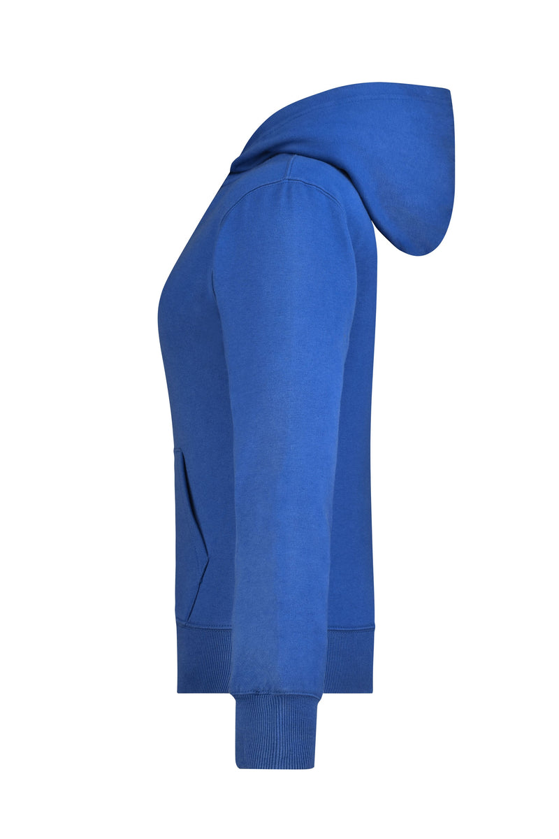 Laden Sie das Bild in Galerie -Viewer, Kapuzen-Jacke aus formbeständiger Sweat-Qualität - Damen - JN053
