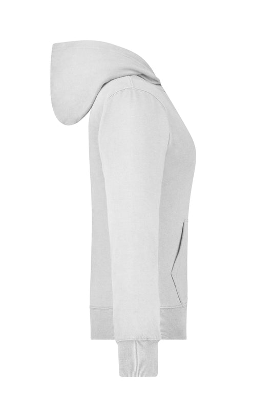 Kapuzen-Jacke aus formbeständiger Sweat-Qualität - Damen - JN053