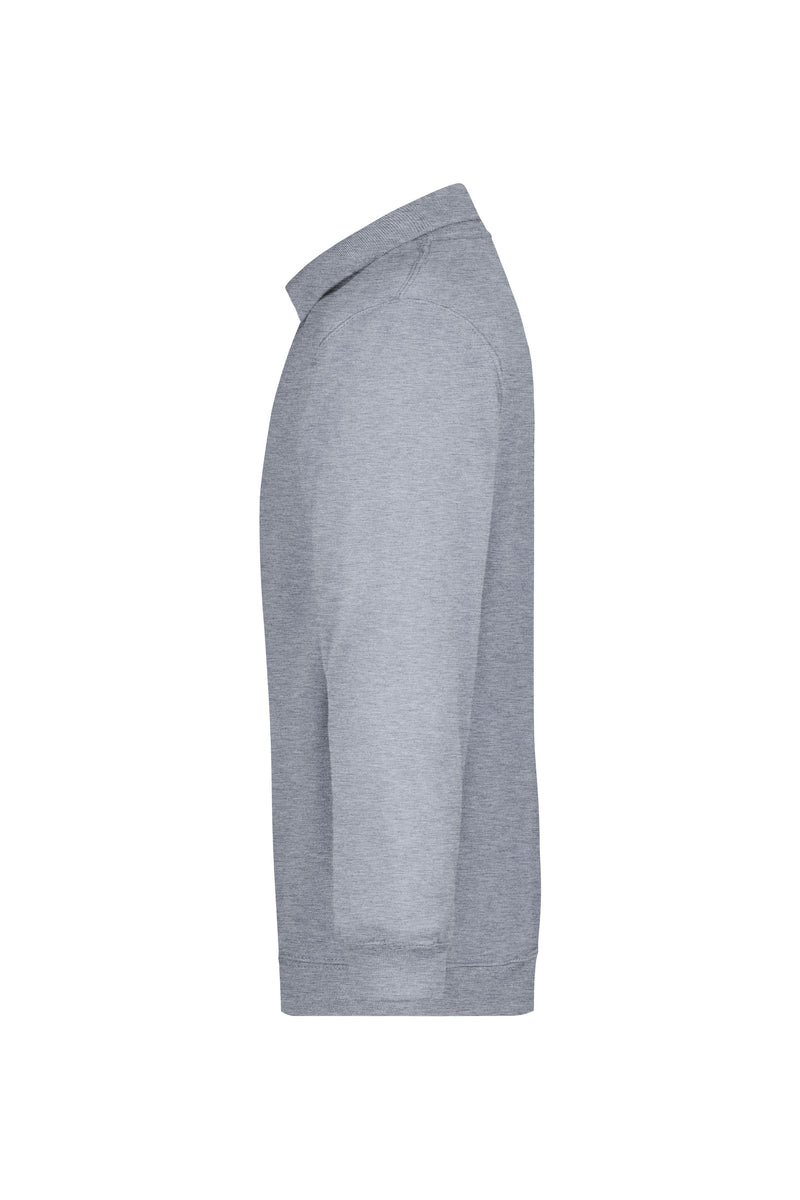 Laden Sie das Bild in Galerie -Viewer, Klassisches Komfort Polo-Sweatshirt - Herren - JN041
