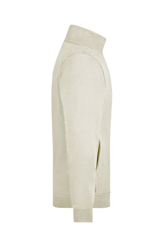 Klassische Sweatjacke aus French-Terry - Herren - JN058
