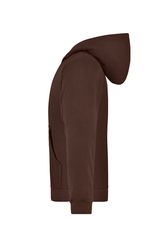 Klassische Kapuzenjacke aus hochwertiger French-Terry-Qualität - Kinder - JN059K