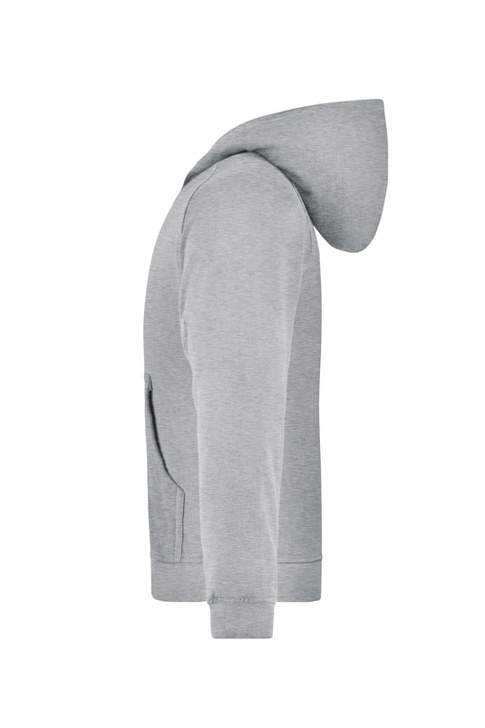 Klassische Kapuzenjacke aus hochwertiger French-Terry-Qualität - Kinder - JN059K