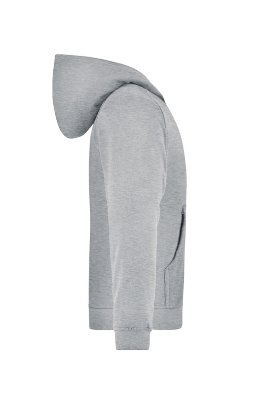 Klassische Kapuzenjacke aus hochwertiger French-Terry-Qualität - Kinder - JN059K