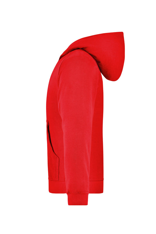 Klassische Kapuzenjacke aus hochwertiger French-Terry-Qualität - Kinder - JN059K