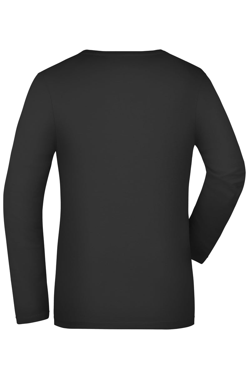 Laden Sie das Bild in Galerie -Viewer, Langarm Shirt aus weichem Elastic-Single-Jersey - JN929
