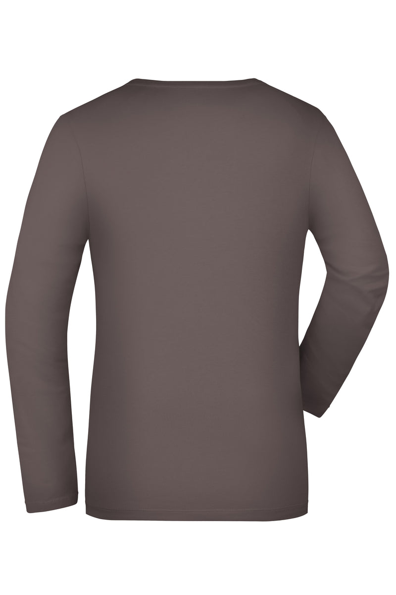 Laden Sie das Bild in Galerie -Viewer, Langarm Shirt aus weichem Elastic-Single-Jersey - JN929
