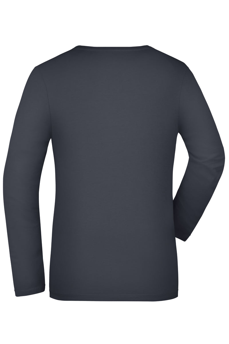 Laden Sie das Bild in Galerie -Viewer, Langarm Shirt aus weichem Elastic-Single-Jersey - JN929
