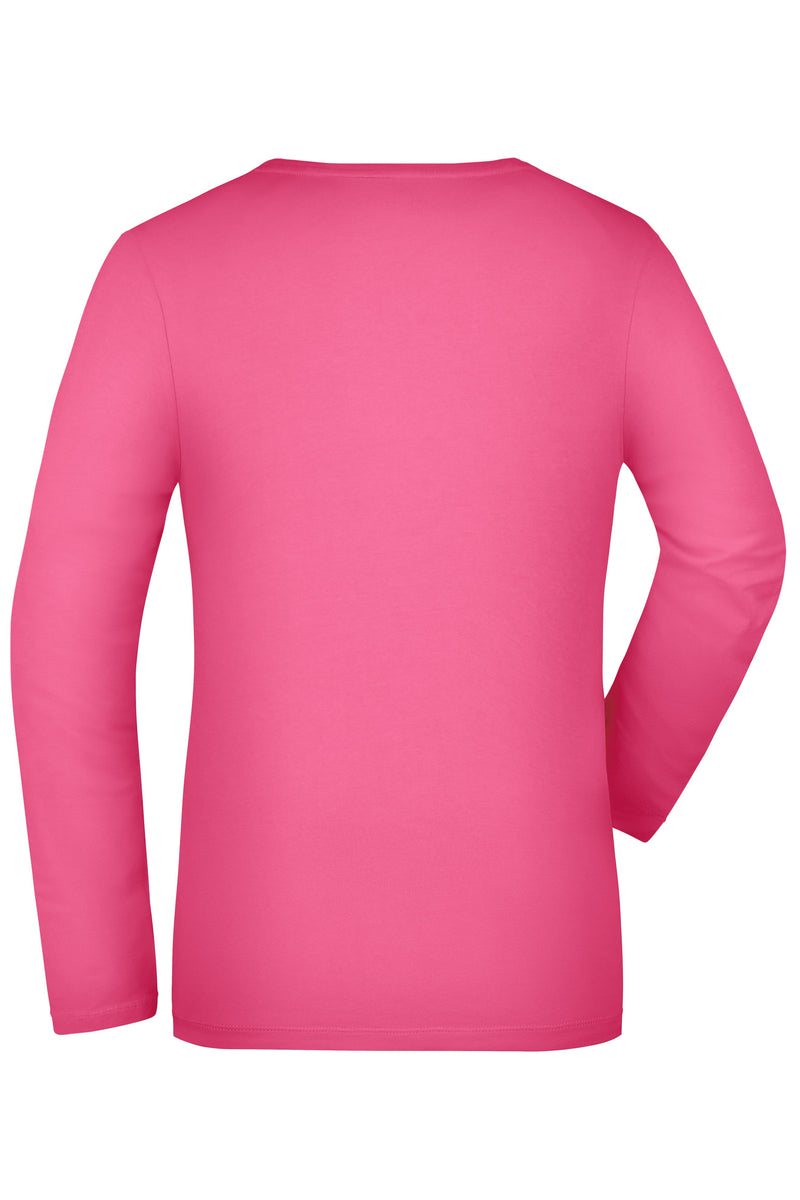 Laden Sie das Bild in Galerie -Viewer, Langarm Shirt aus weichem Elastic-Single-Jersey - JN929
