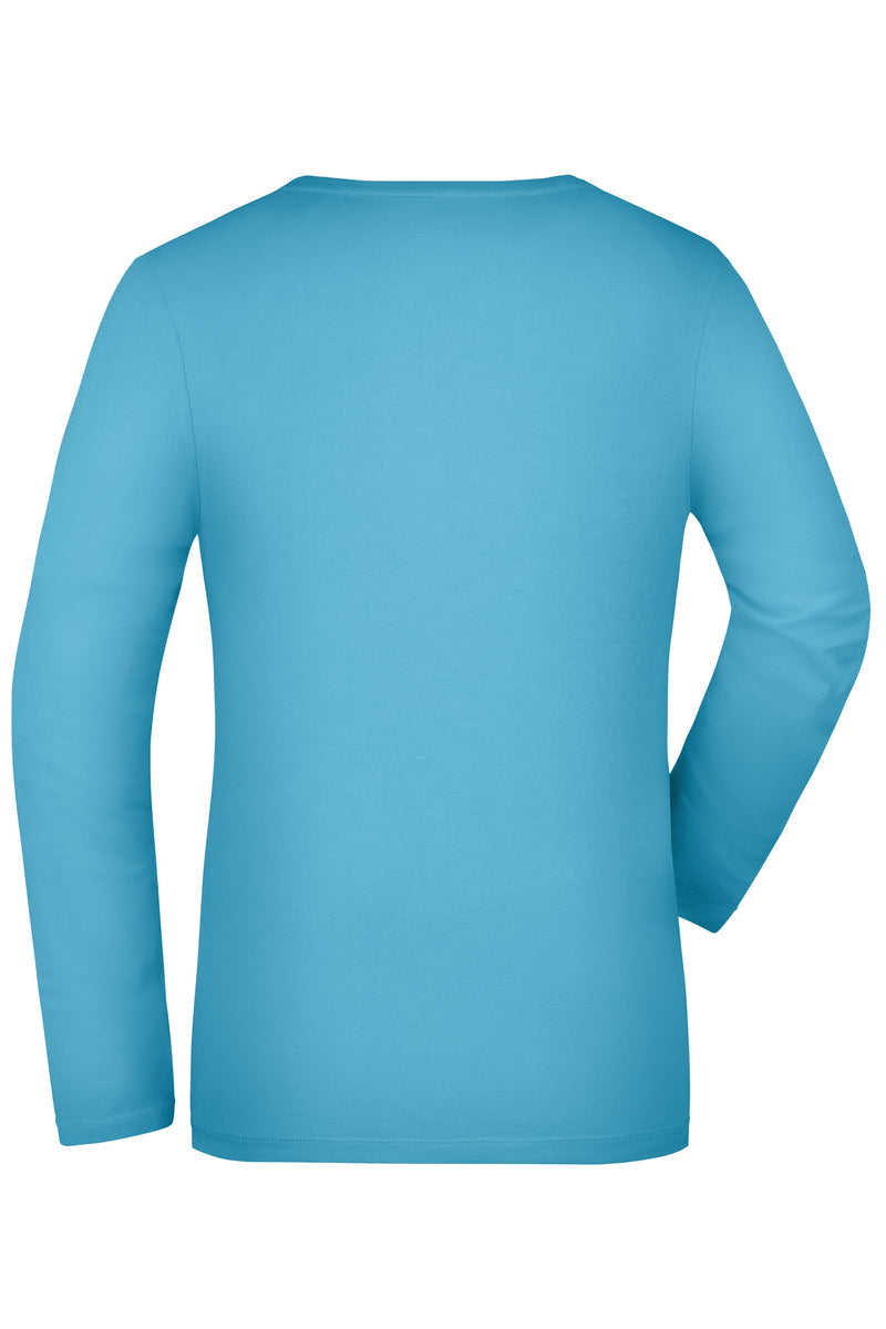 Laden Sie das Bild in Galerie -Viewer, Langarm Shirt aus weichem Elastic-Single-Jersey - JN929

