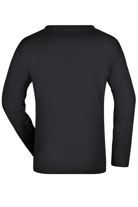 Herren Langarm T-Shirt aus Single-Jersey - JN913