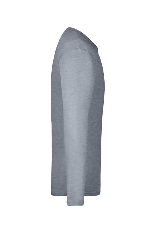 Herren Langarm T-Shirt aus Single-Jersey - JN913