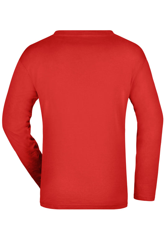 Herren Langarm T-Shirt aus Single-Jersey - JN913