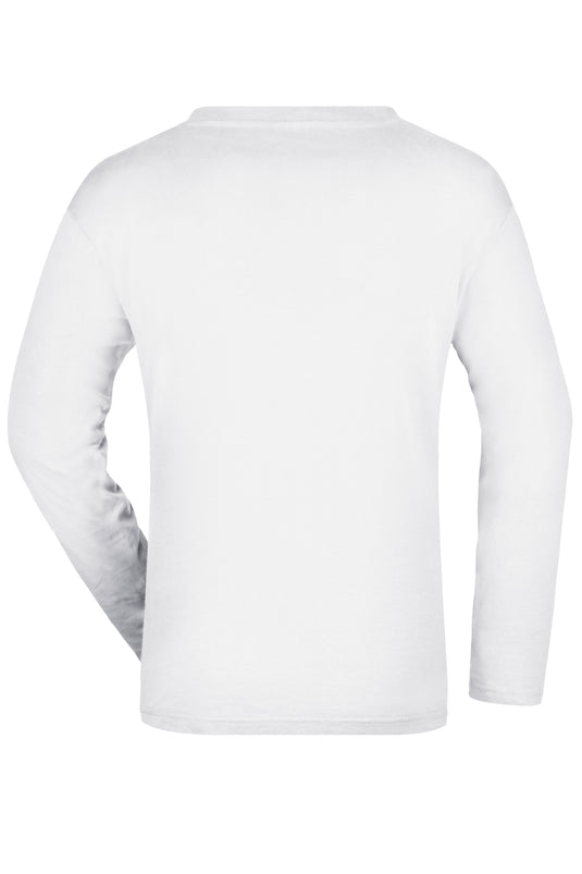 Herren Langarm T-Shirt aus Single-Jersey - JN913